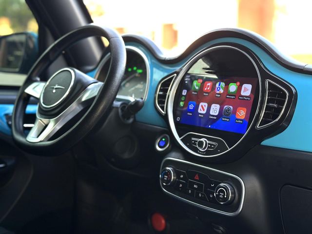 REV M2 touchscreen showing Apple CarPlay