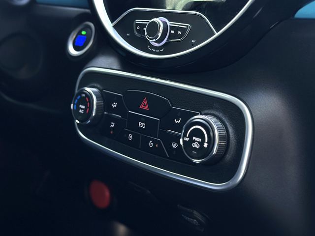 REV M2 climate control panel detail